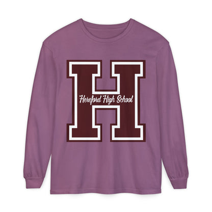 Garment-Dyed Long Sleeve Tee
