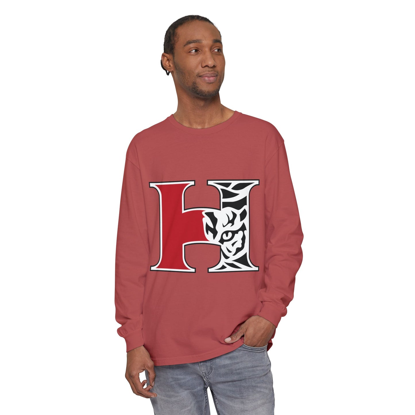 Garment-Dyed Long Sleeve Tee