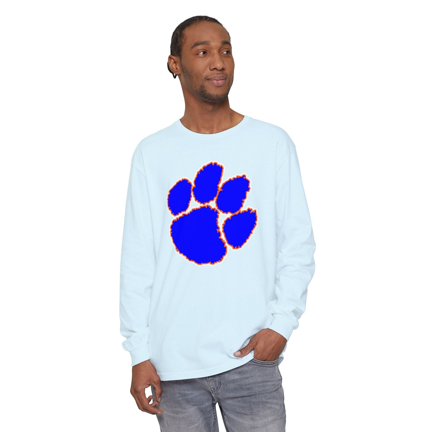 Garment-Dyed Long Sleeve Tee