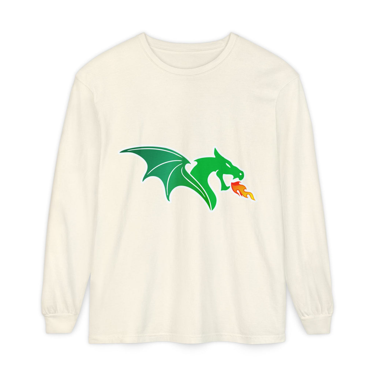 Garment-Dyed Long Sleeve Tee