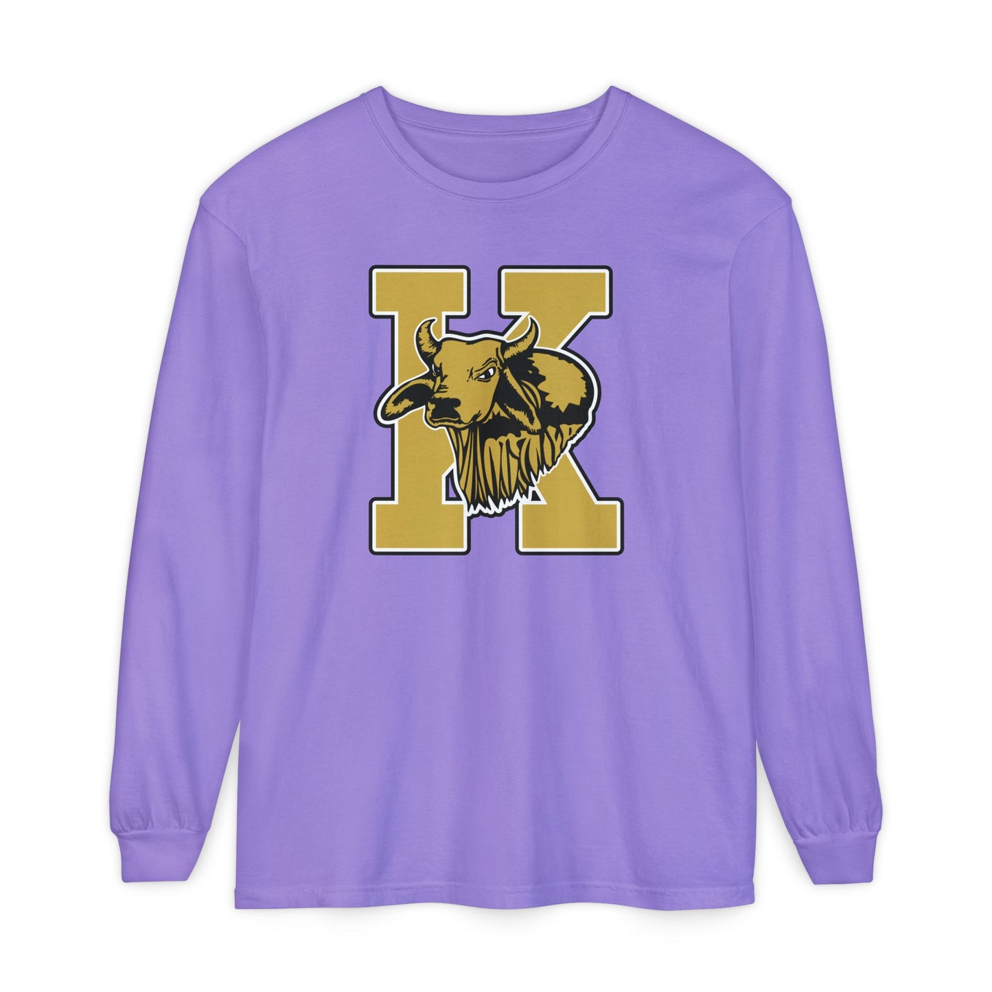 Garment-Dyed Long Sleeve Tee