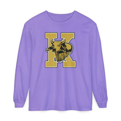 Garment-Dyed Long Sleeve Tee