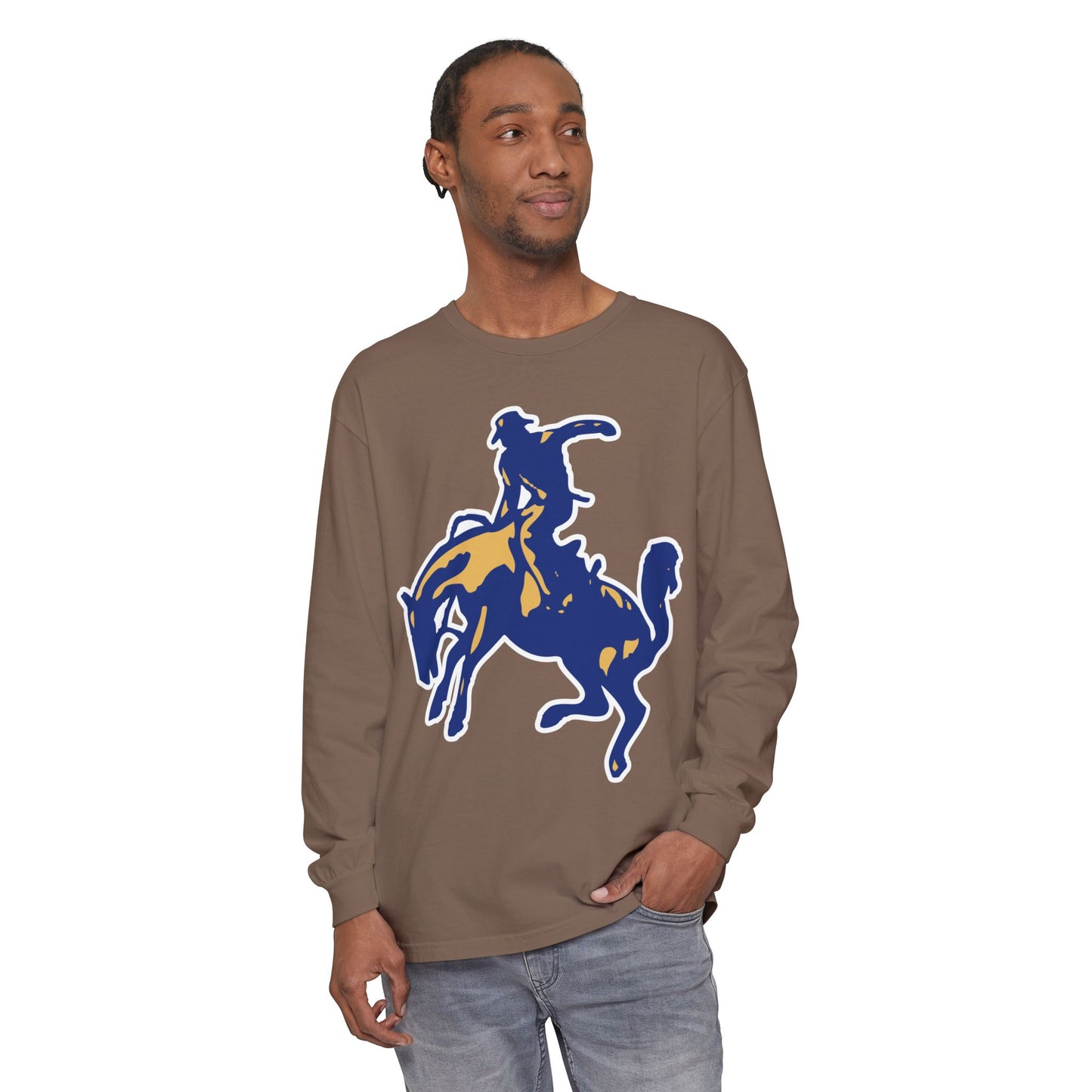 Garment-Dyed Long Sleeve Tee