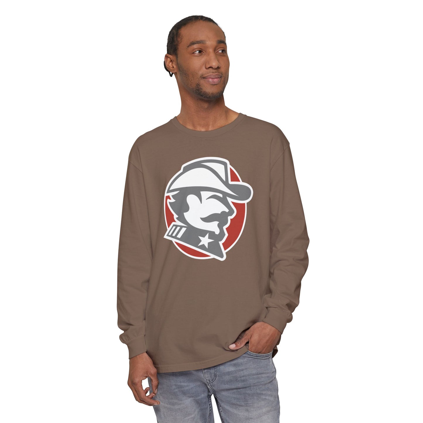 Garment-Dyed Long Sleeve Tee
