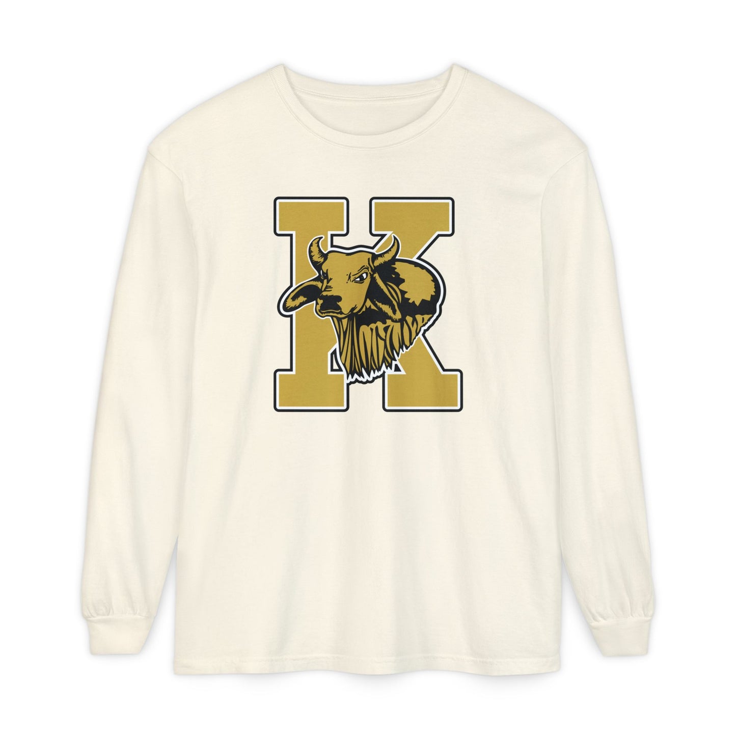 Garment-Dyed Long Sleeve Tee