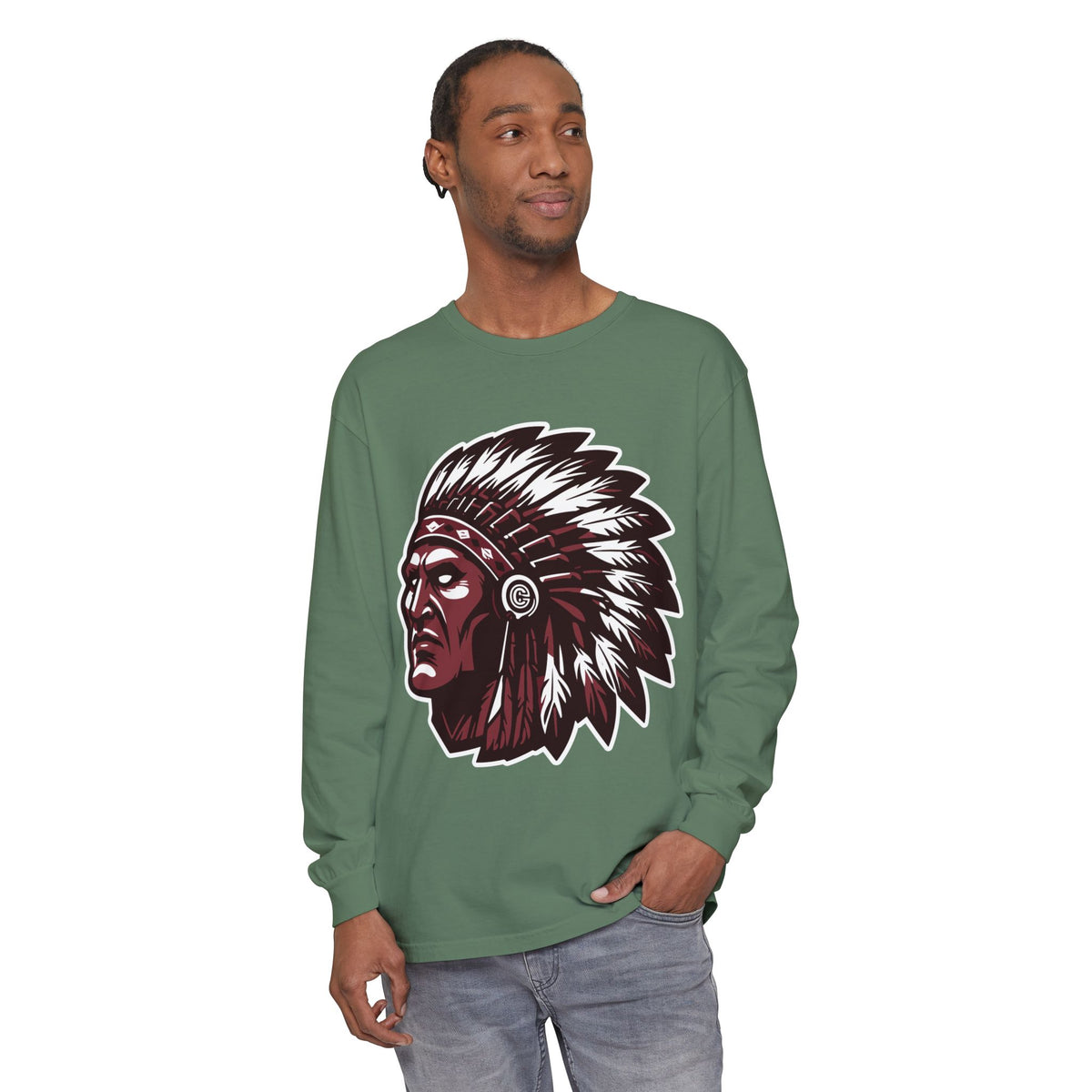 Garment-Dyed Long Sleeve Tee