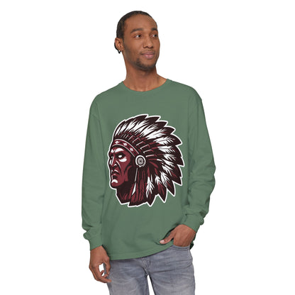Garment-Dyed Long Sleeve Tee