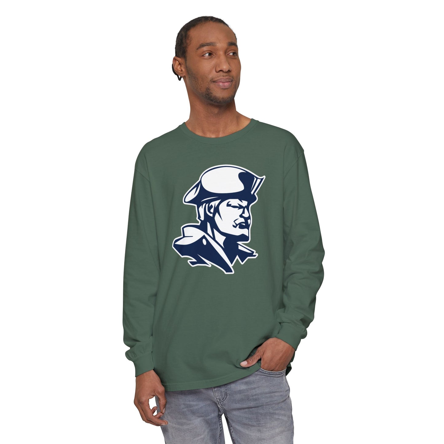 Garment-Dyed Long Sleeve Tee