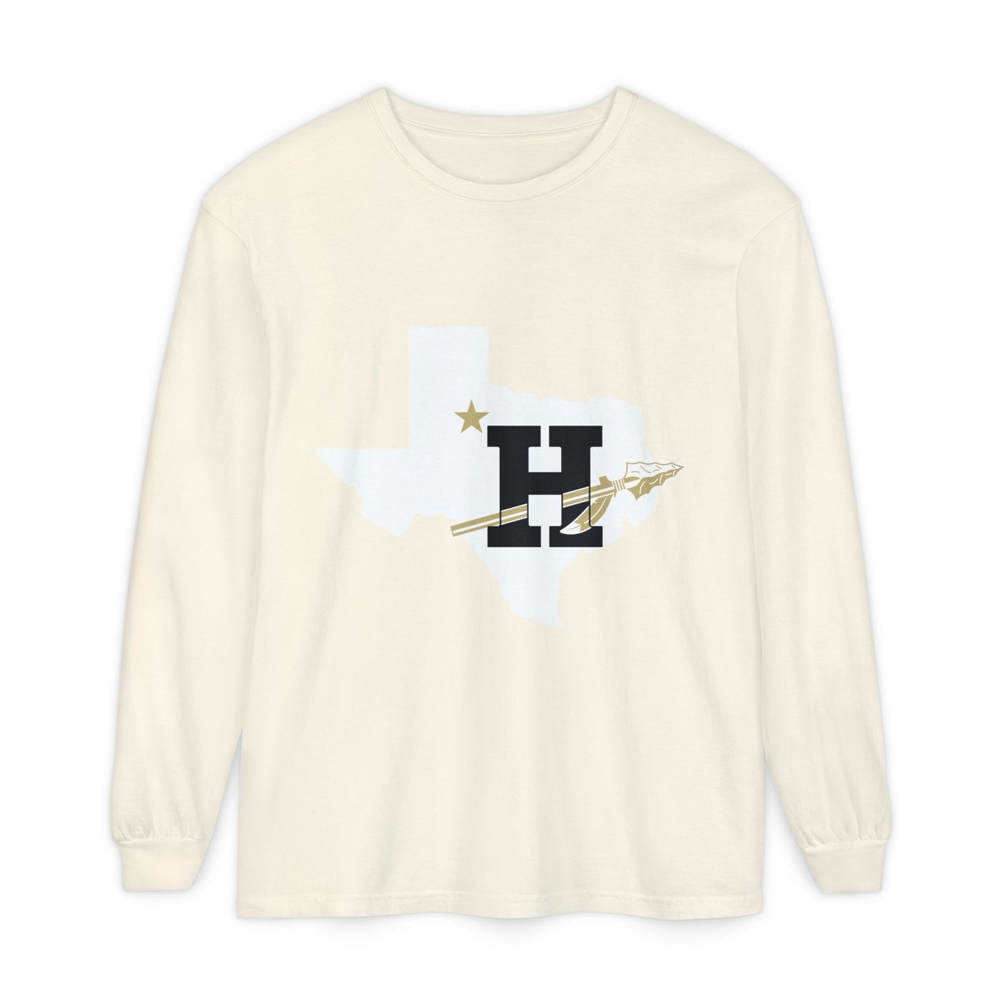 Garment-Dyed Long Sleeve Tee