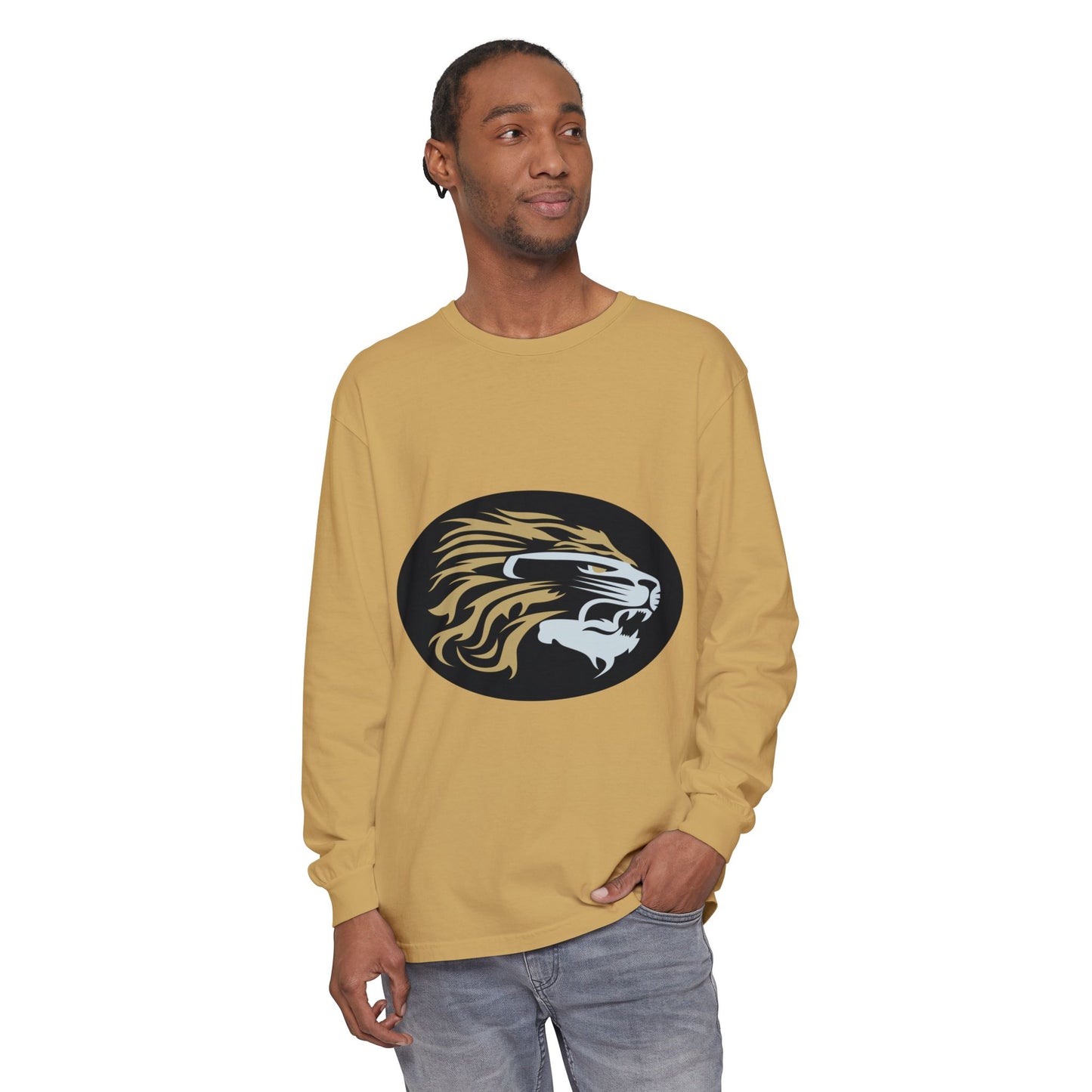 Garment-Dyed Long Sleeve Tee