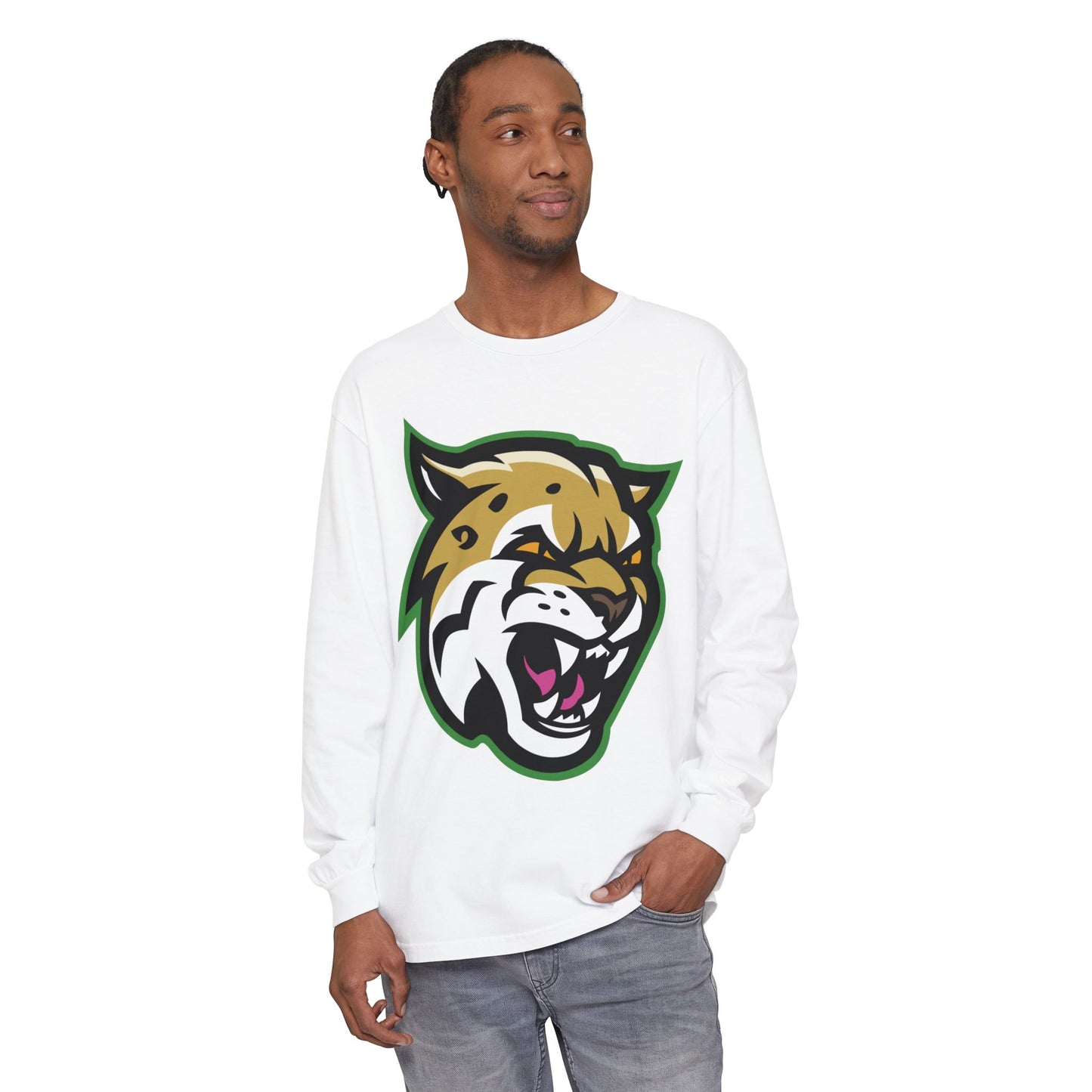 Garment-Dyed Long Sleeve Tee
