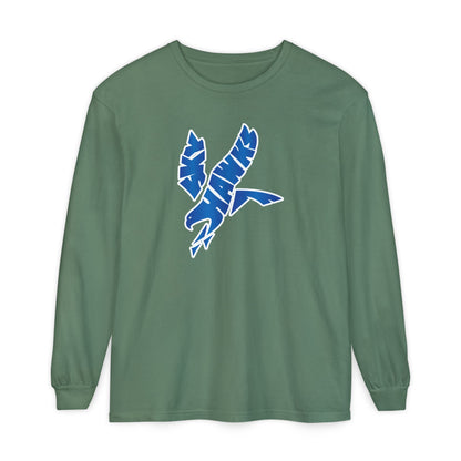 Garment-Dyed Long Sleeve Tee