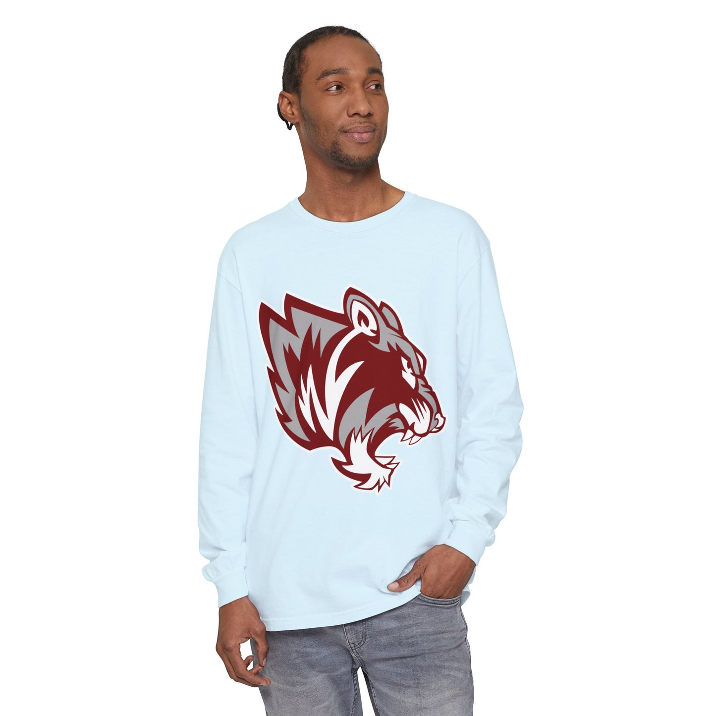 Garment-Dyed Long Sleeve Tee