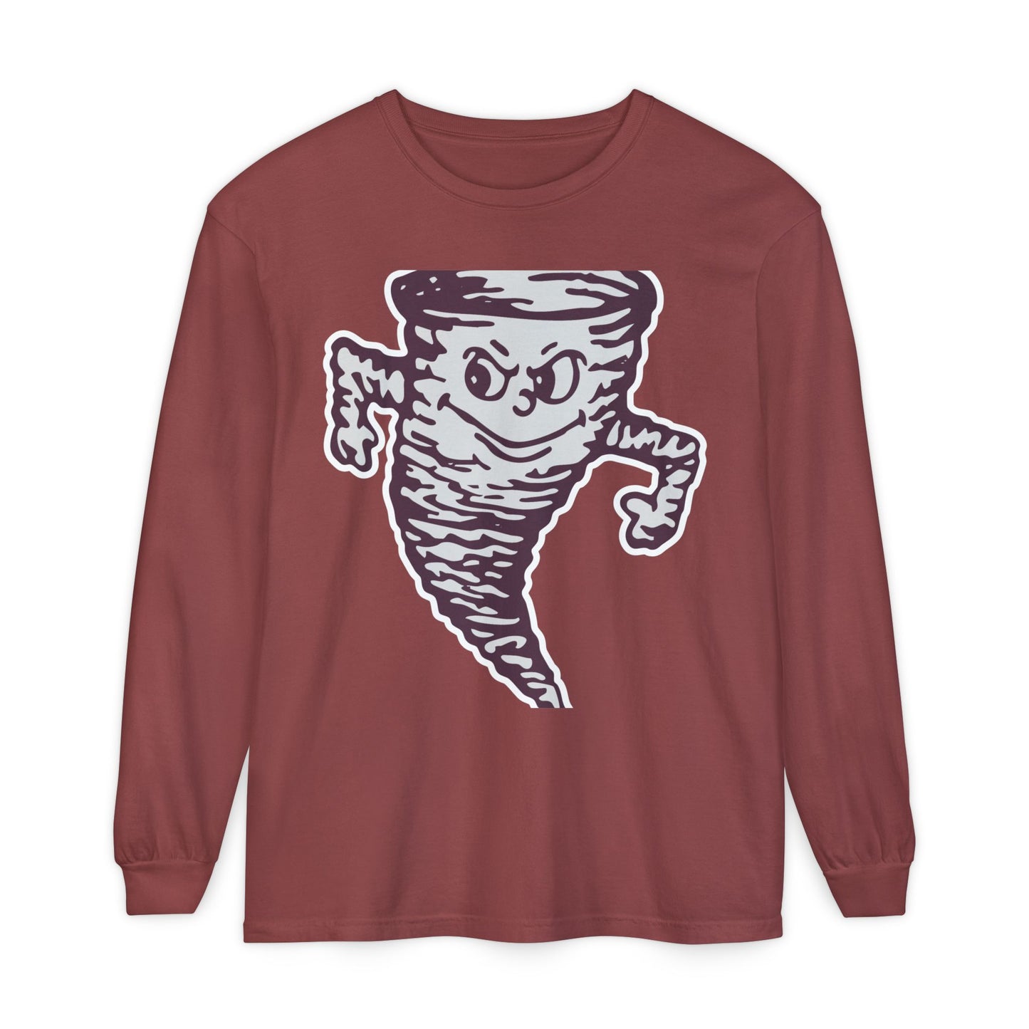 Garment-Dyed Long Sleeve Tee