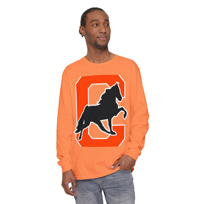 Garment-Dyed Long Sleeve Tee