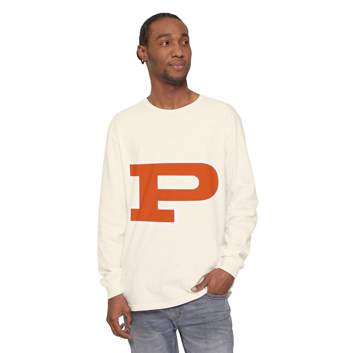 Garment-Dyed Long Sleeve Tee