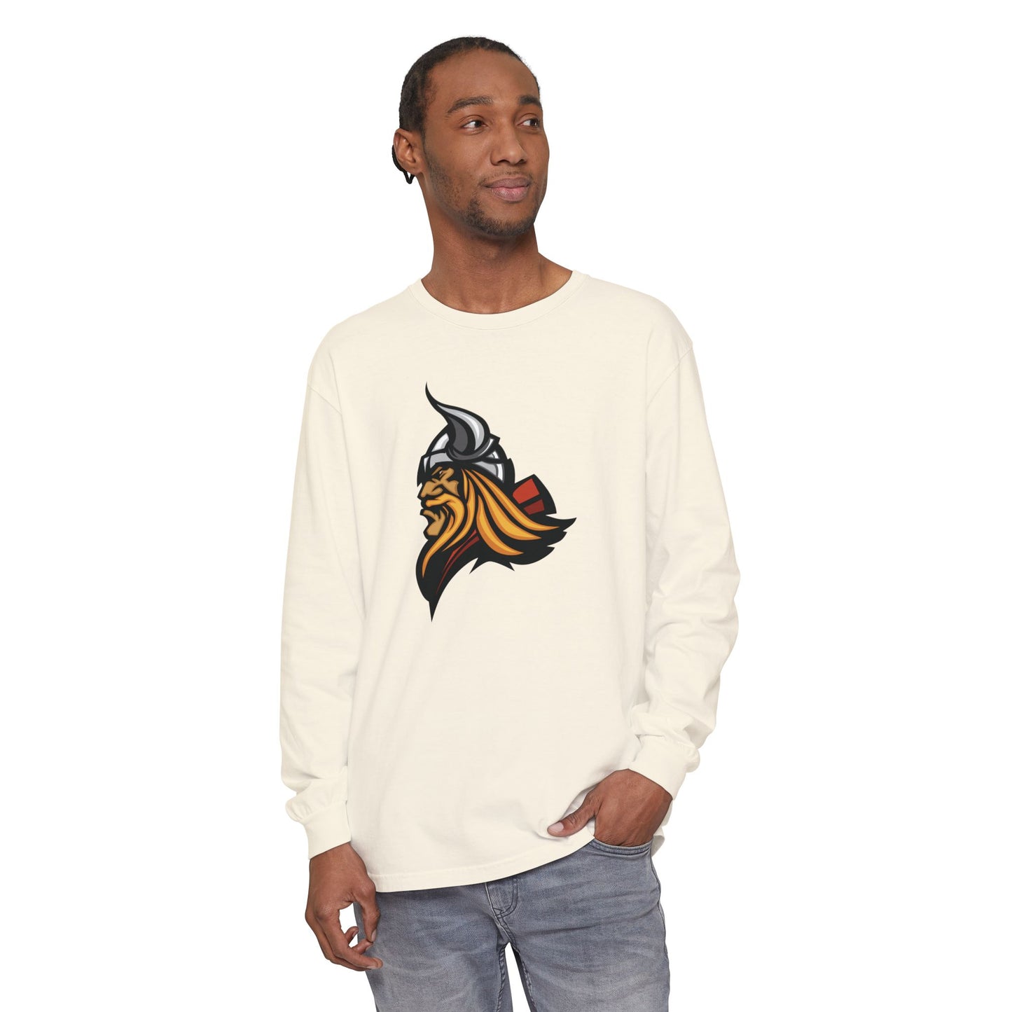 Garment-Dyed Long Sleeve Tee