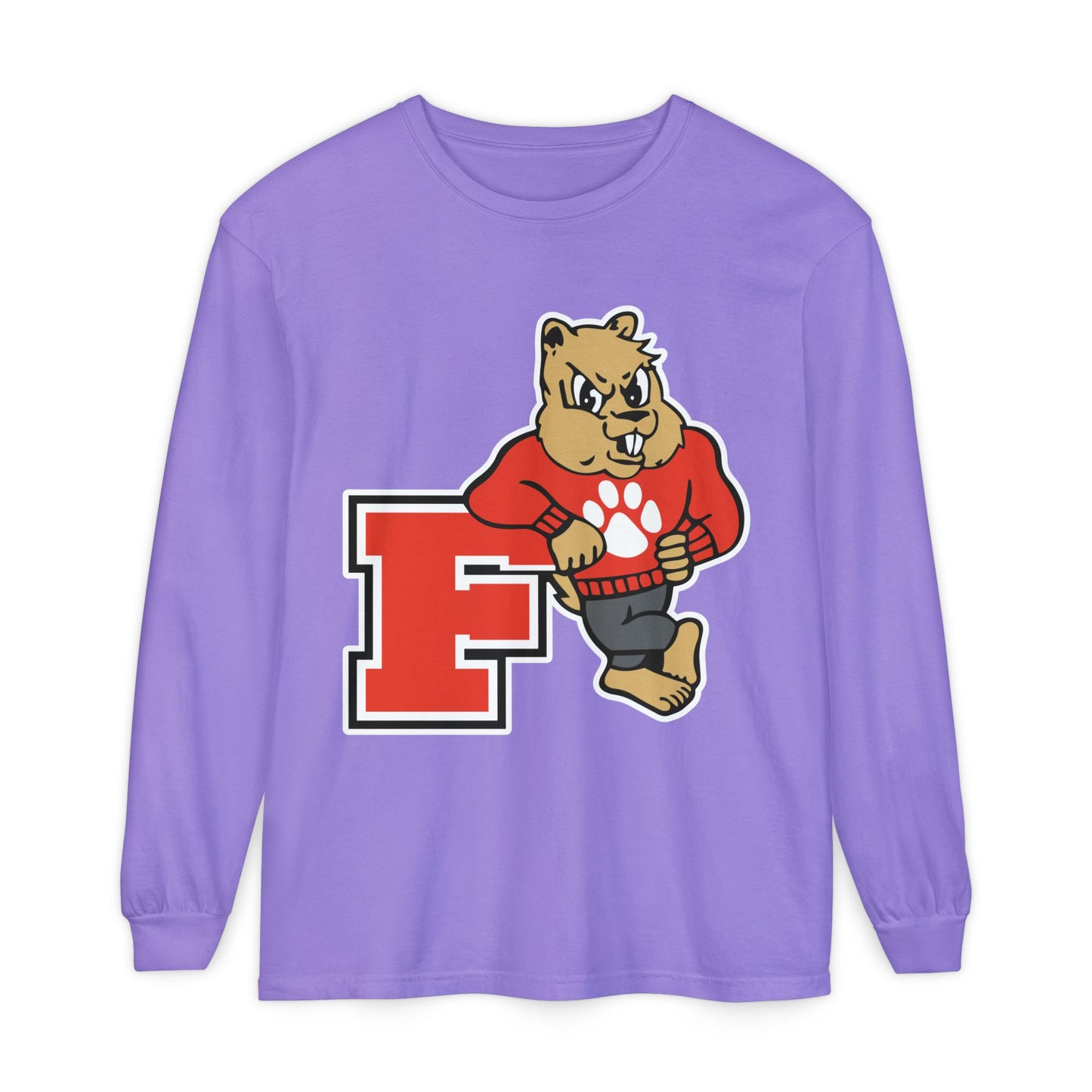 Garment-Dyed Long Sleeve Tee