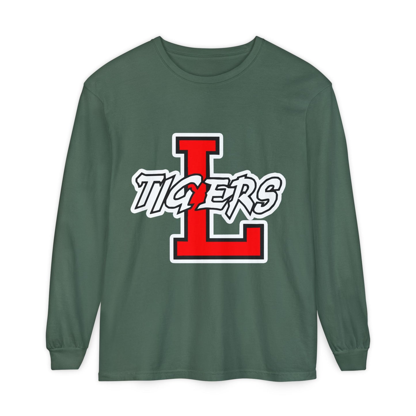 Garment-Dyed Long Sleeve Tee