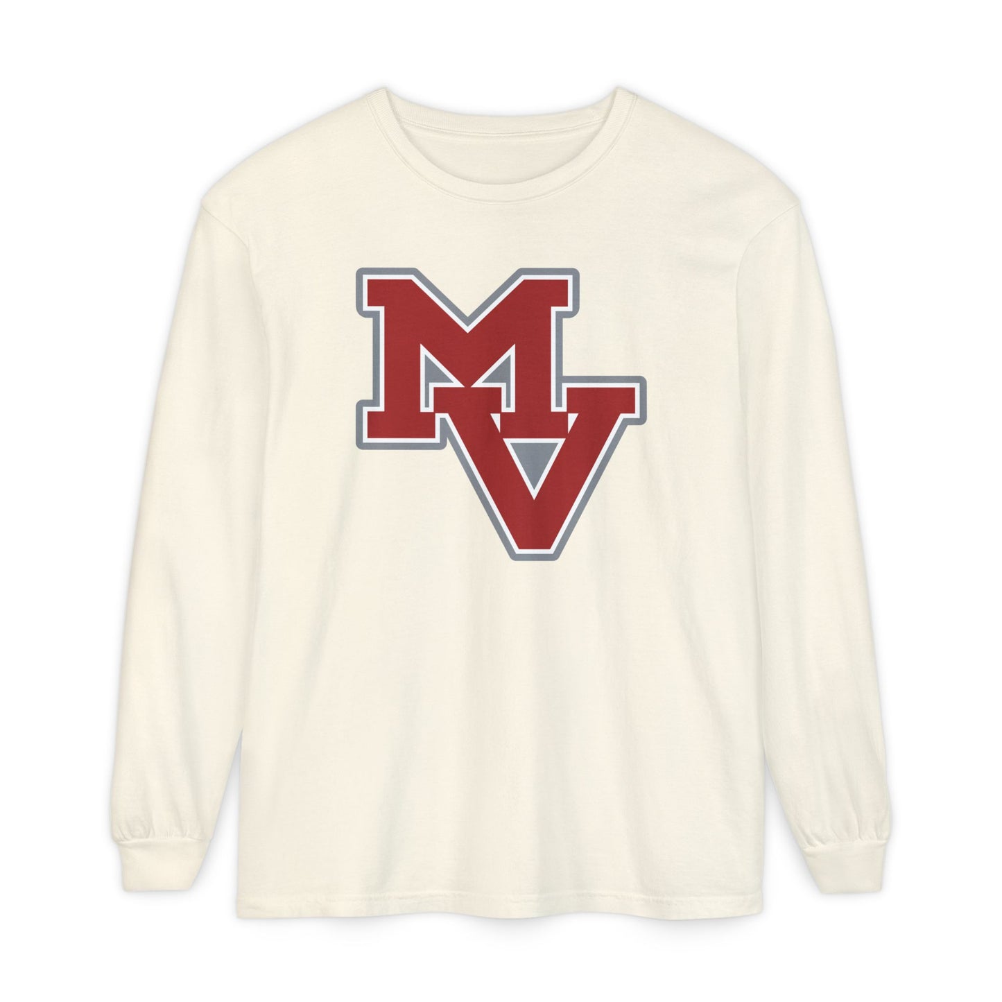 Garment-Dyed Long Sleeve Tee
