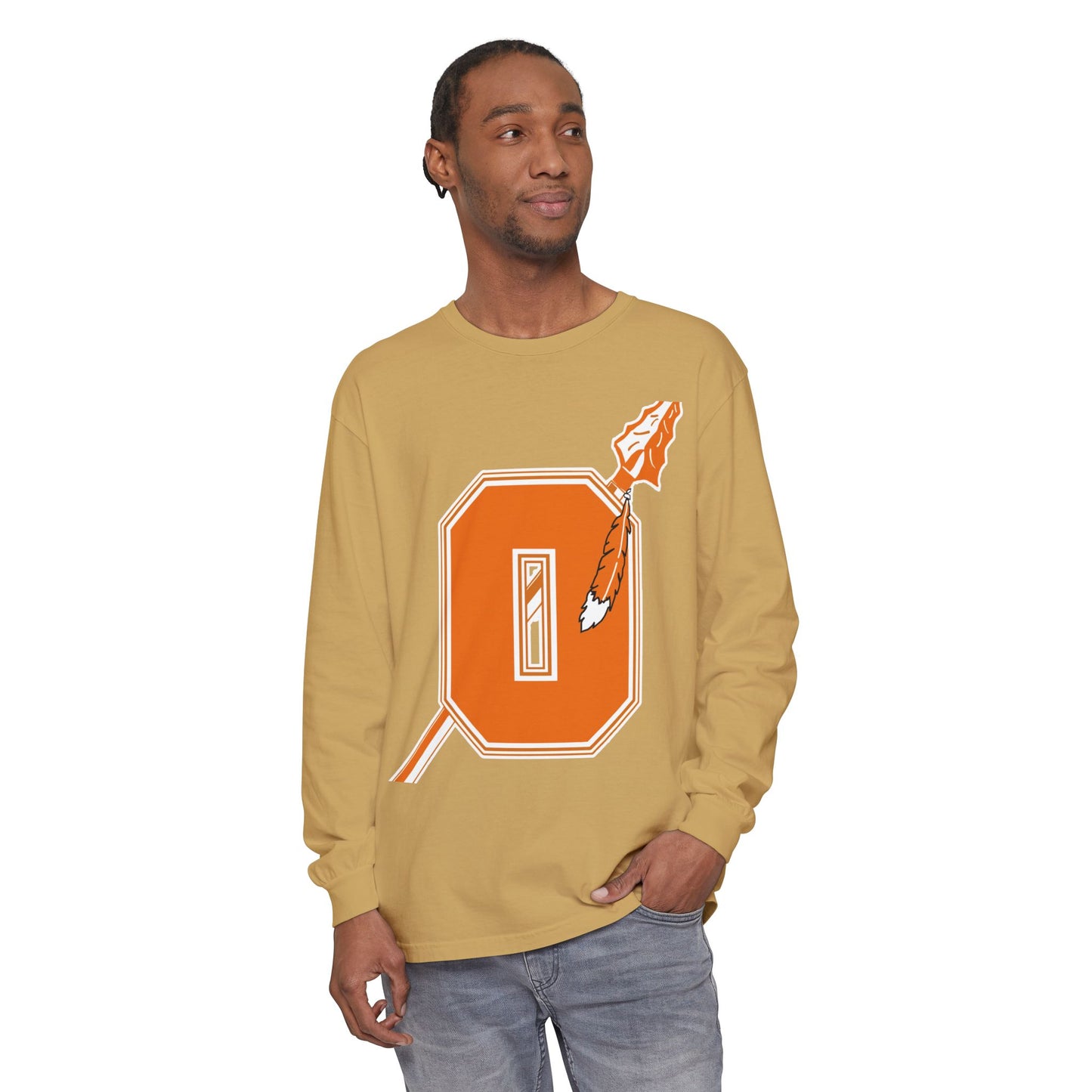 Garment-Dyed Long Sleeve Tee