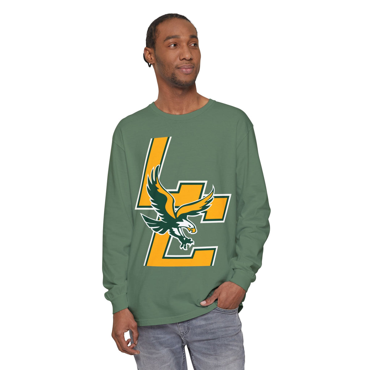 Garment-Dyed Long Sleeve Tee