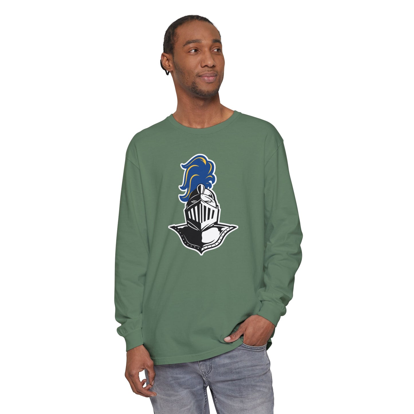 Garment-Dyed Long Sleeve Tee
