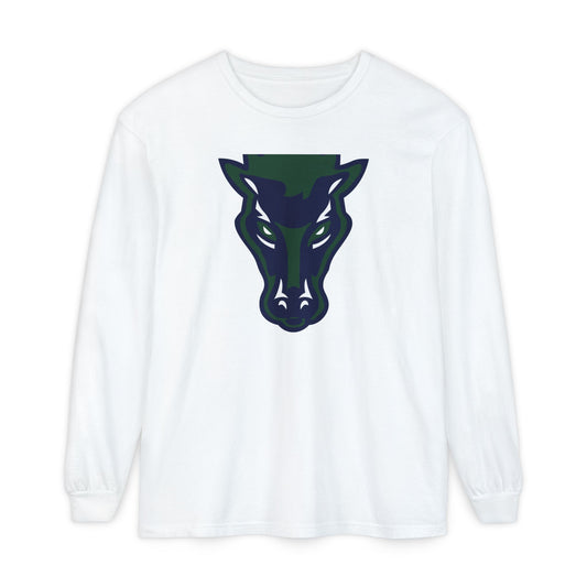 Garment-Dyed Long Sleeve Tee