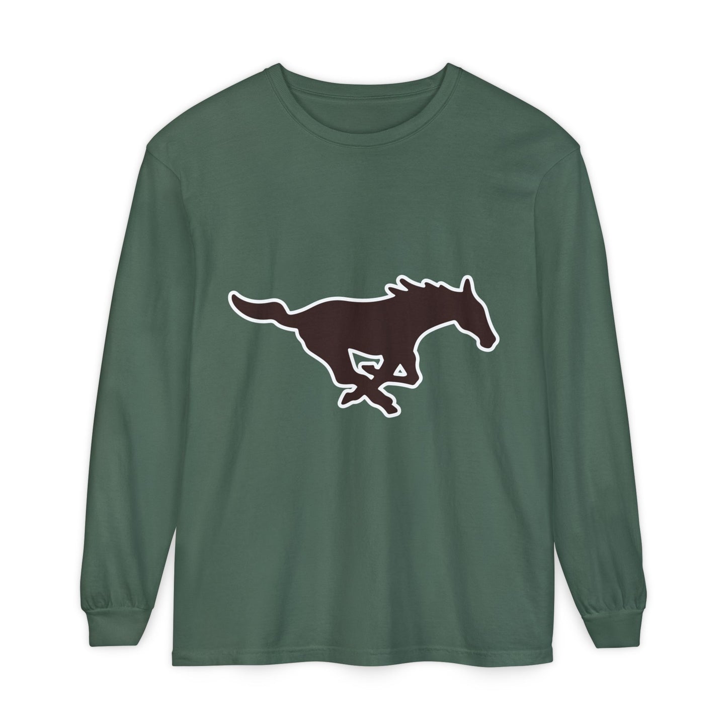 Garment-Dyed Long Sleeve Tee