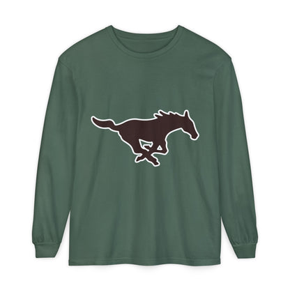 Garment-Dyed Long Sleeve Tee