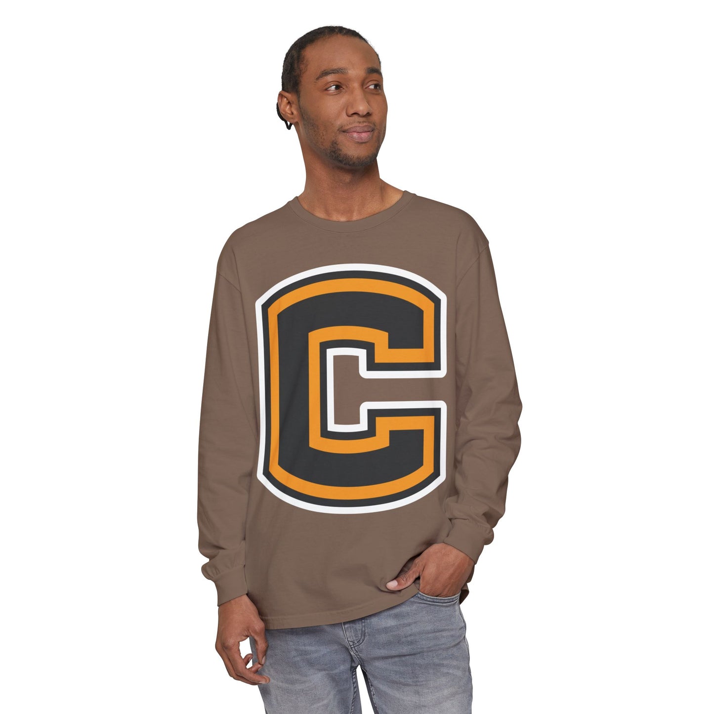 Garment-Dyed Long Sleeve Tee