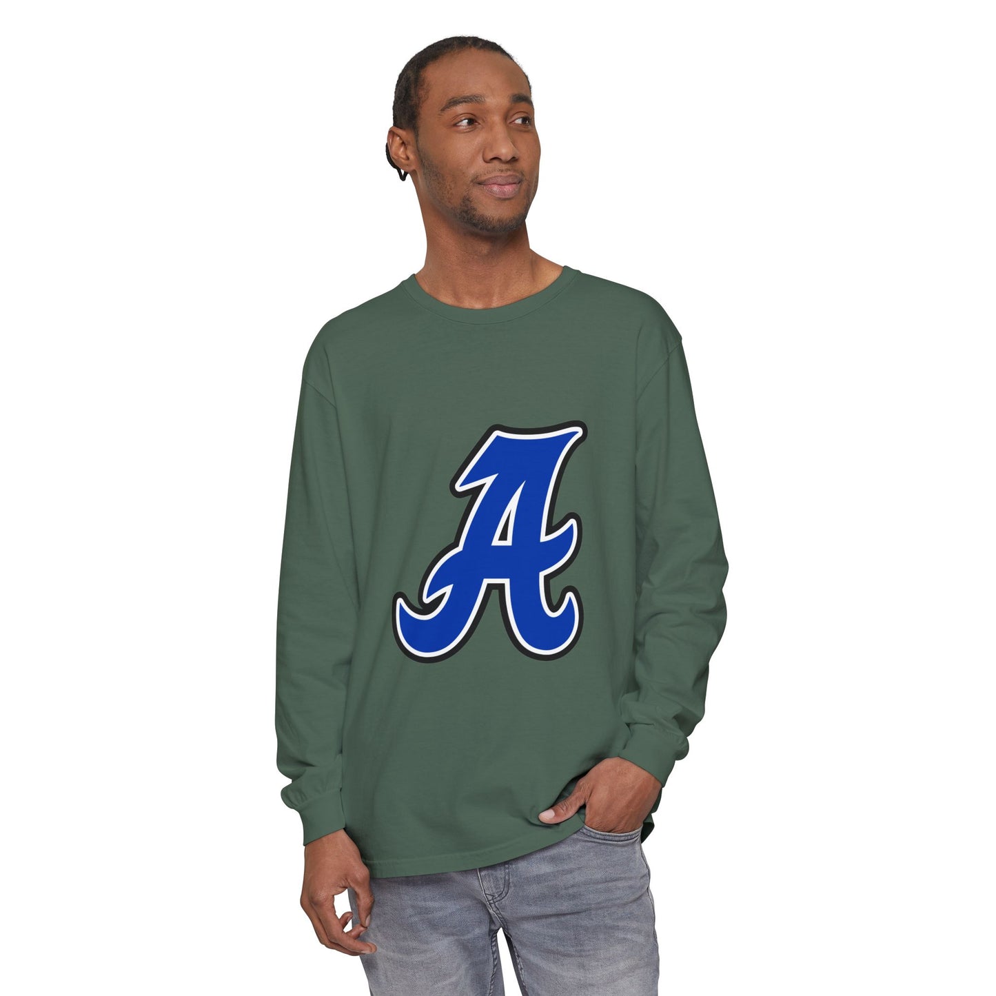 Garment-Dyed Long Sleeve Tee