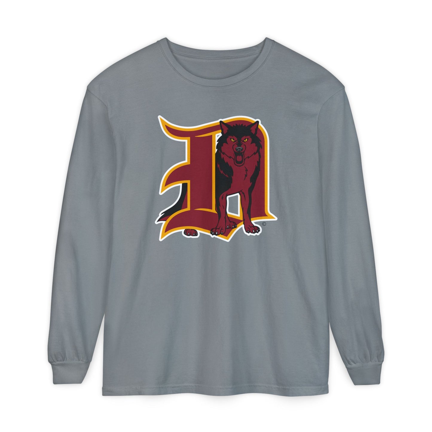 Garment-Dyed Long Sleeve Tee