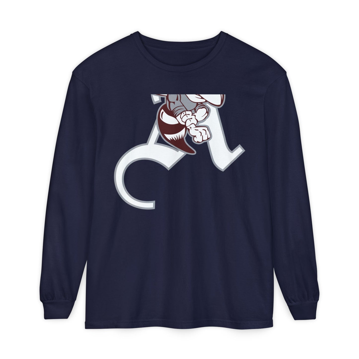 Garment-Dyed Long Sleeve Tee