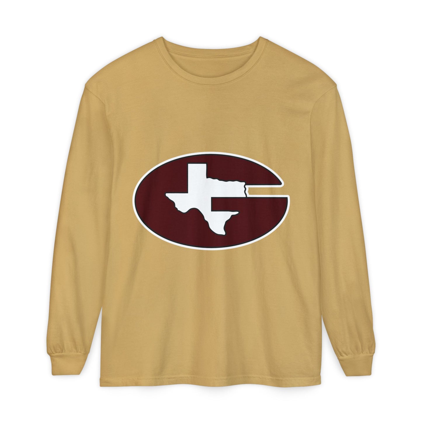 Garment-Dyed Long Sleeve Tee