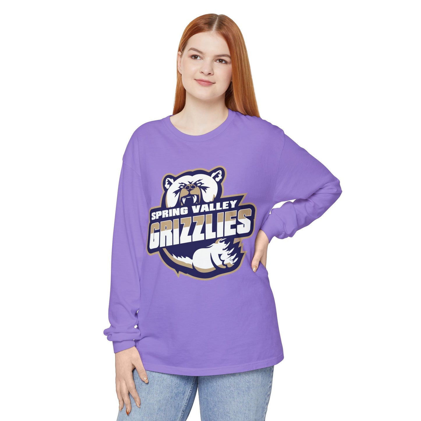 Garment-Dyed Long Sleeve Tee