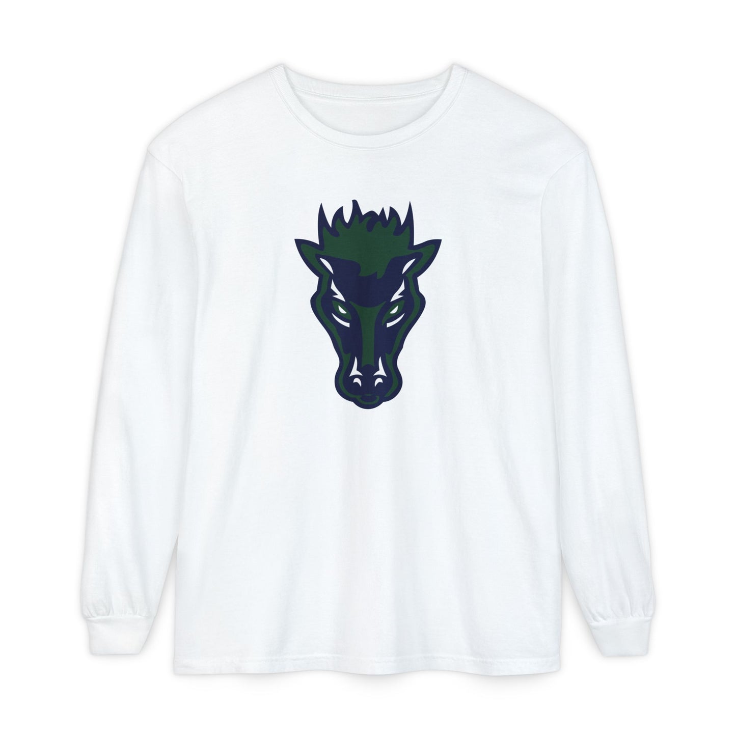 Garment-Dyed Long Sleeve Tee
