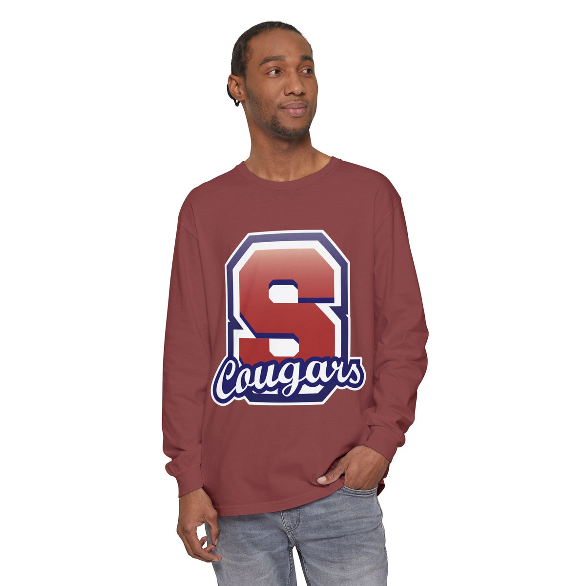 Garment-Dyed Long Sleeve Tee
