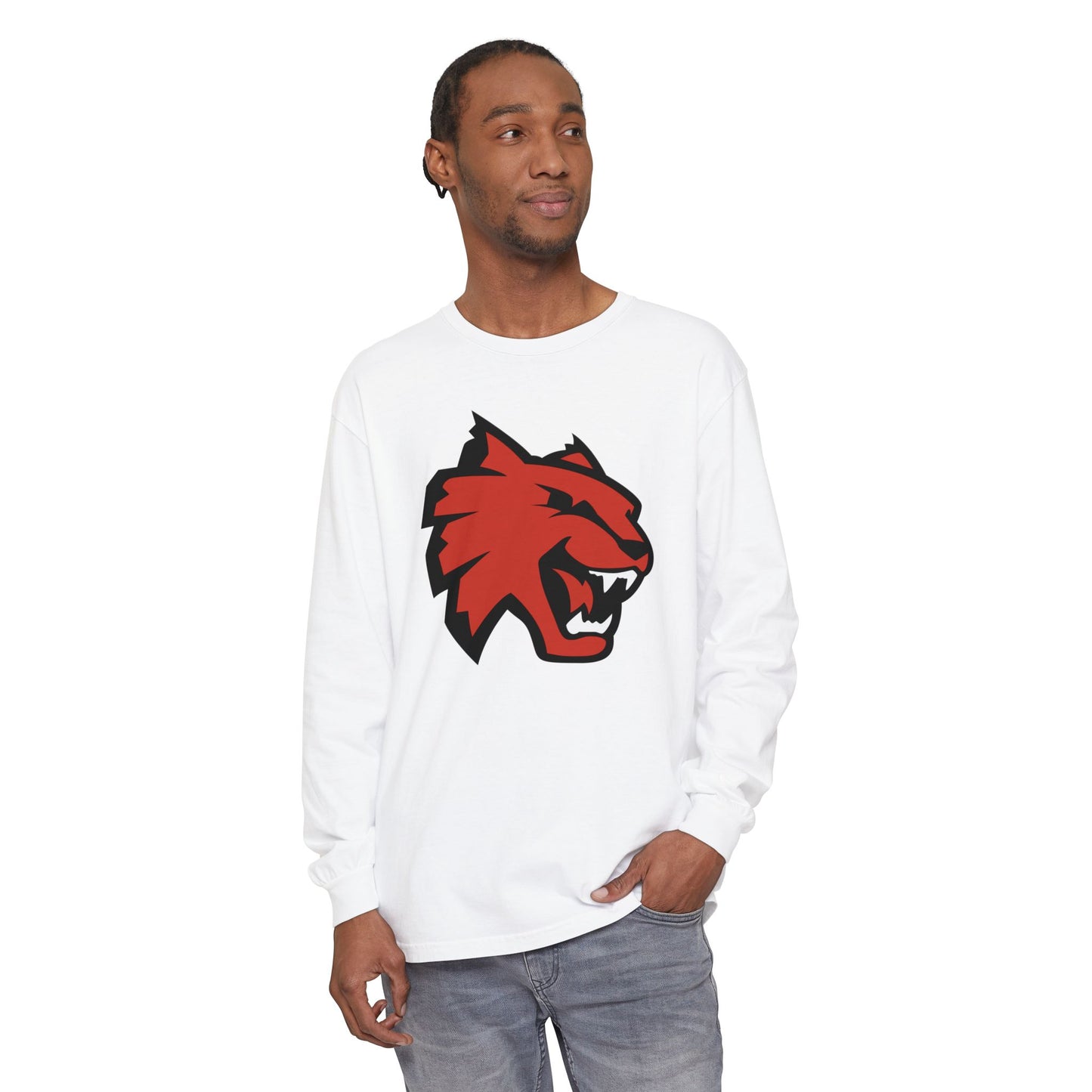 Garment-Dyed Long Sleeve Tee