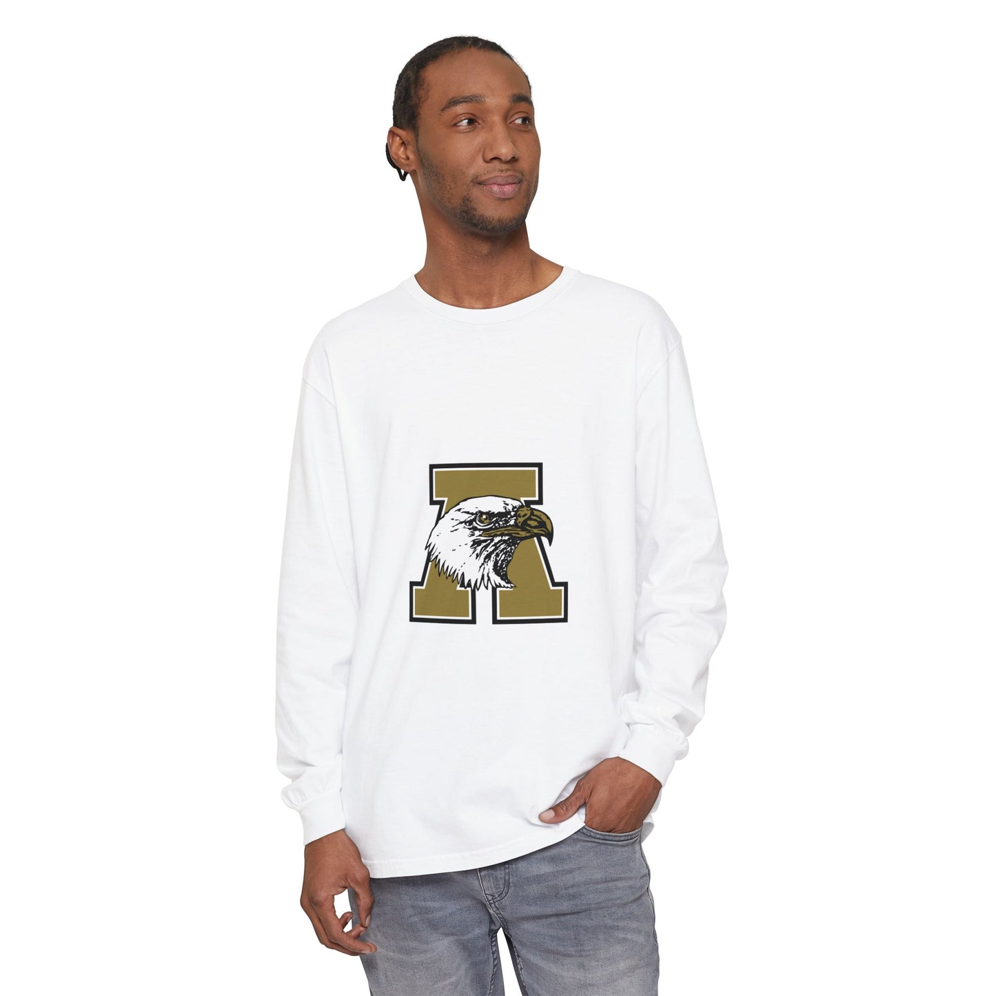 Garment-Dyed Long Sleeve Tee