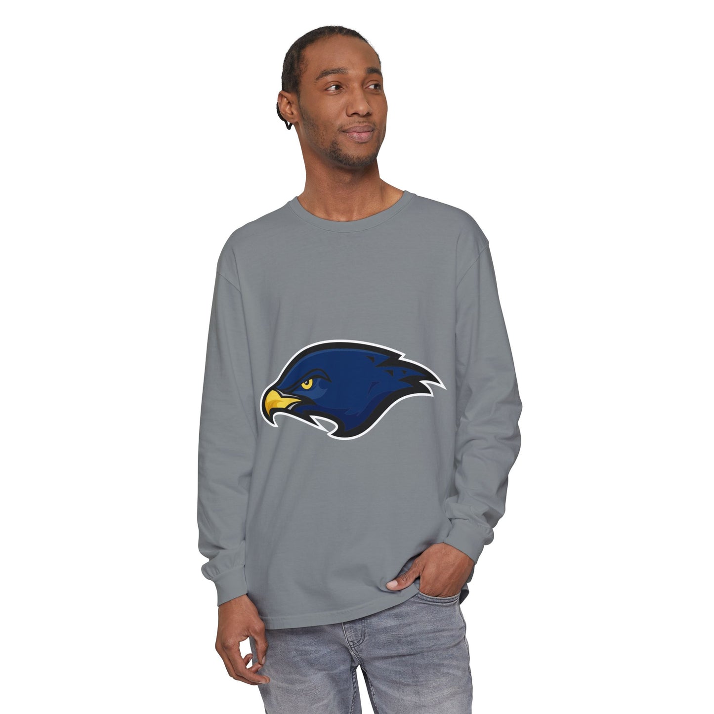 Garment-Dyed Long Sleeve Tee