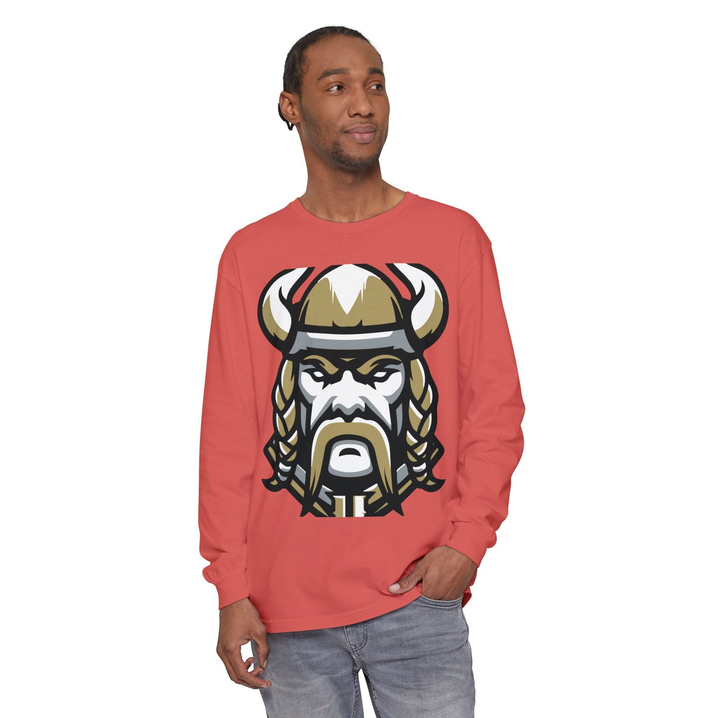 Garment-Dyed Long Sleeve Tee