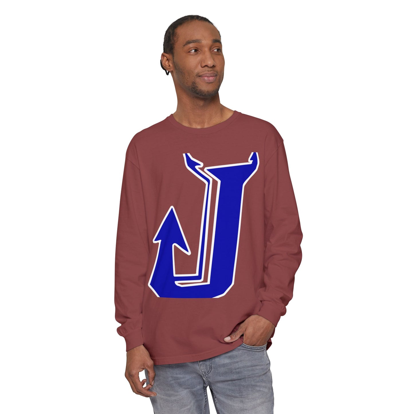 Garment-Dyed Long Sleeve Tee
