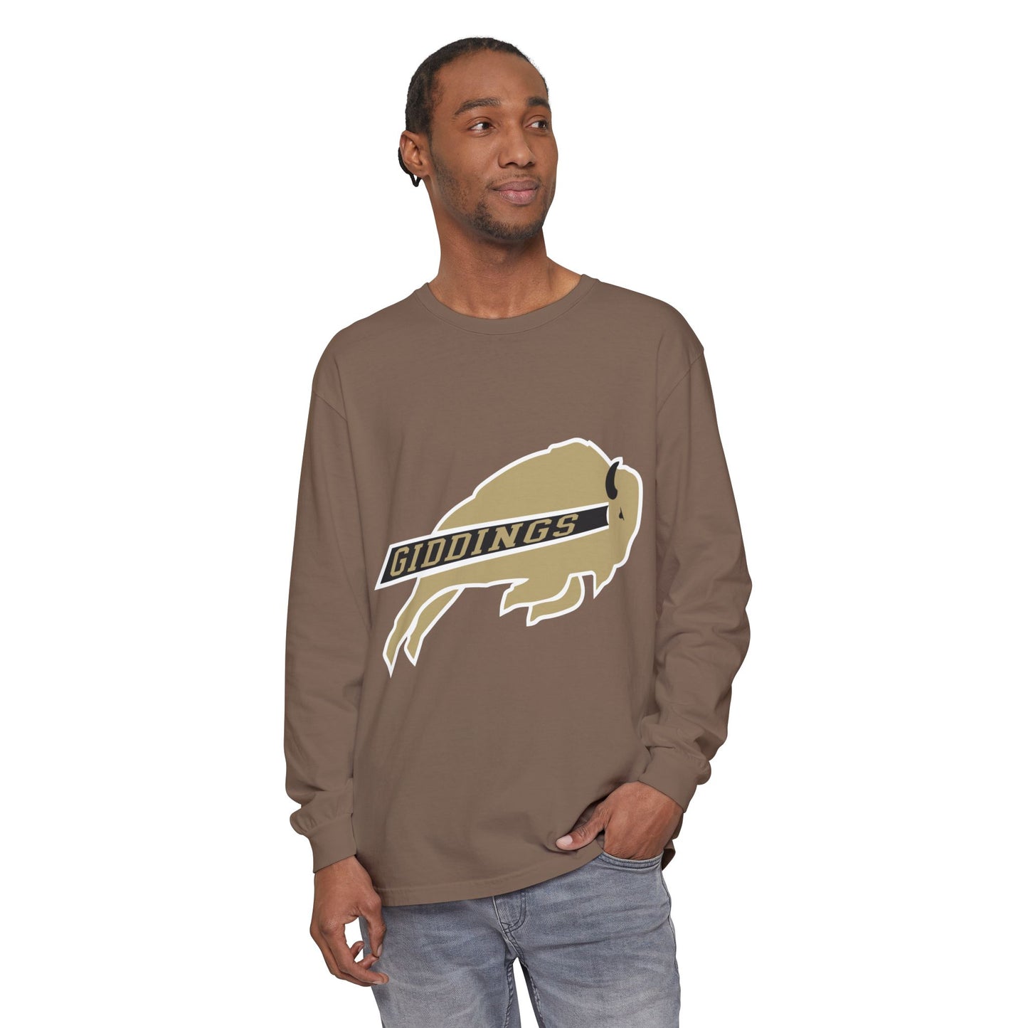 Garment-Dyed Long Sleeve Tee