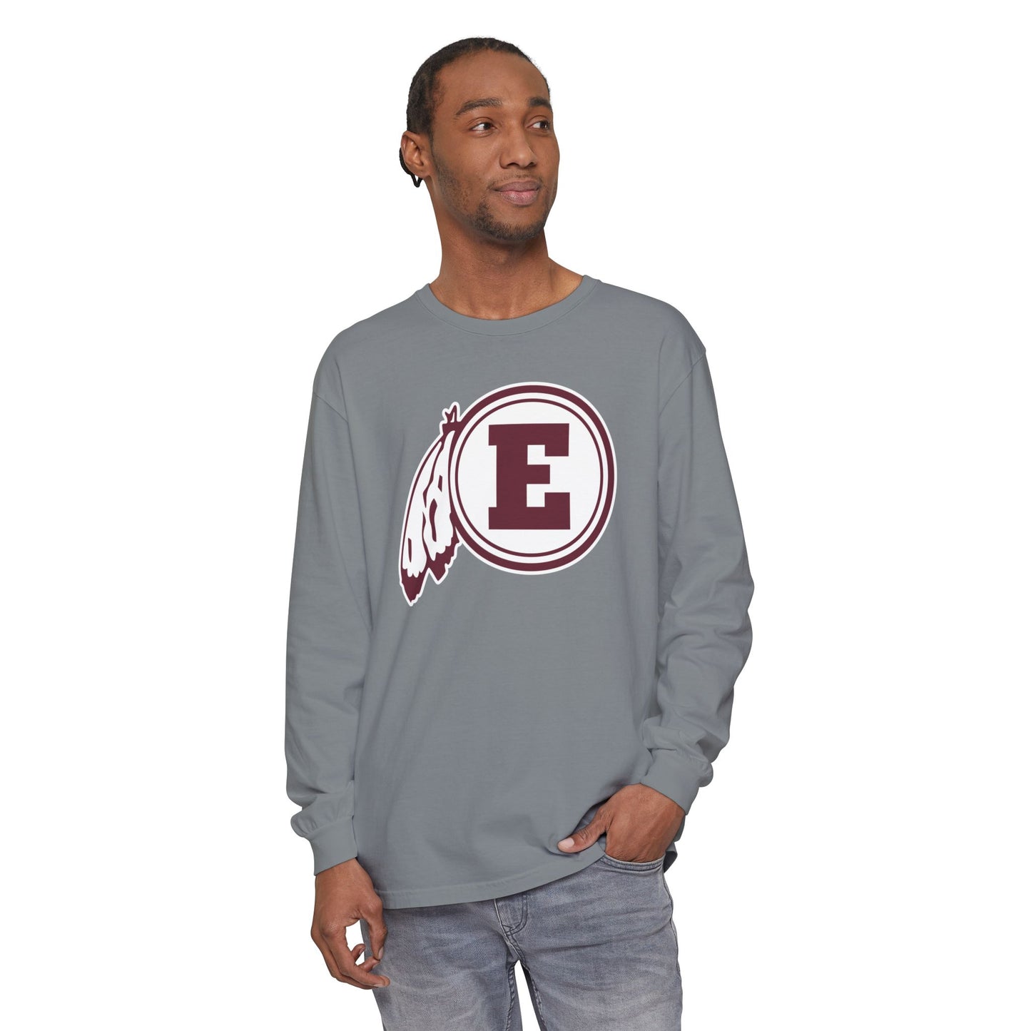Garment-Dyed Long Sleeve Tee