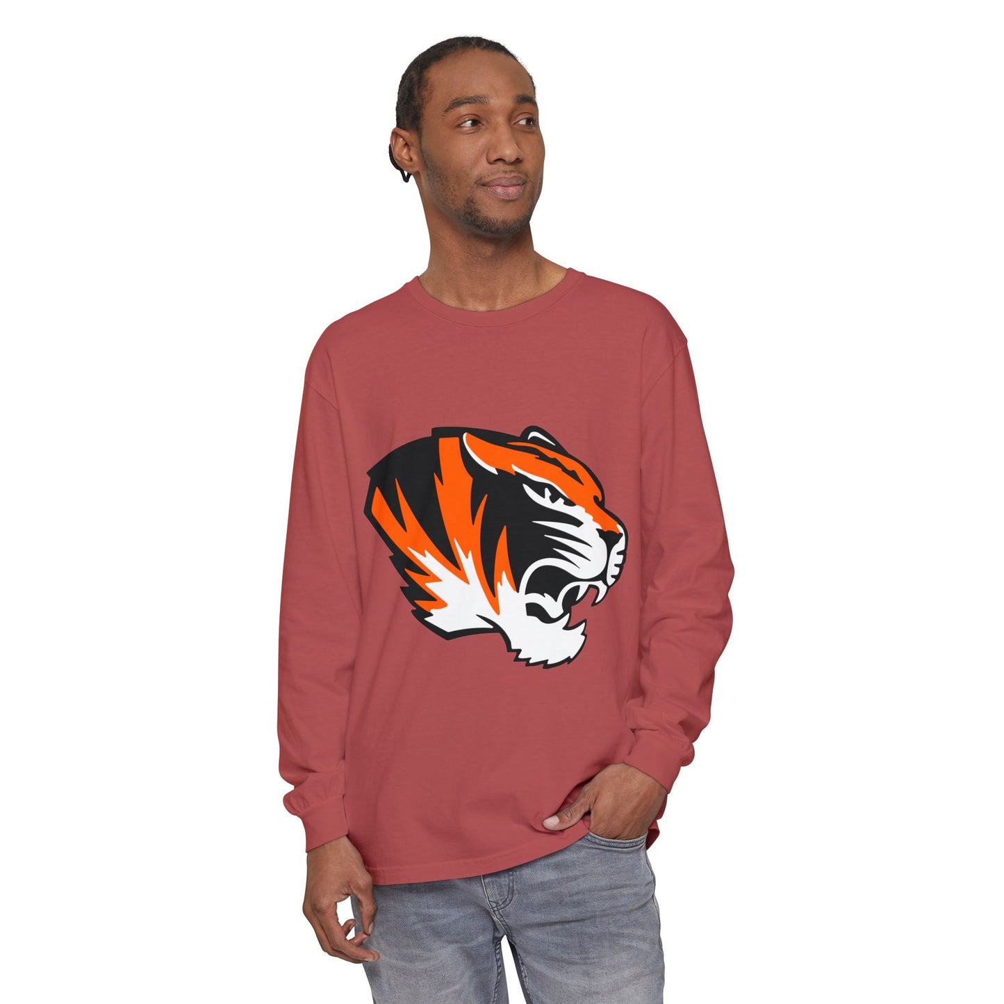 Garment-Dyed Long Sleeve Tee