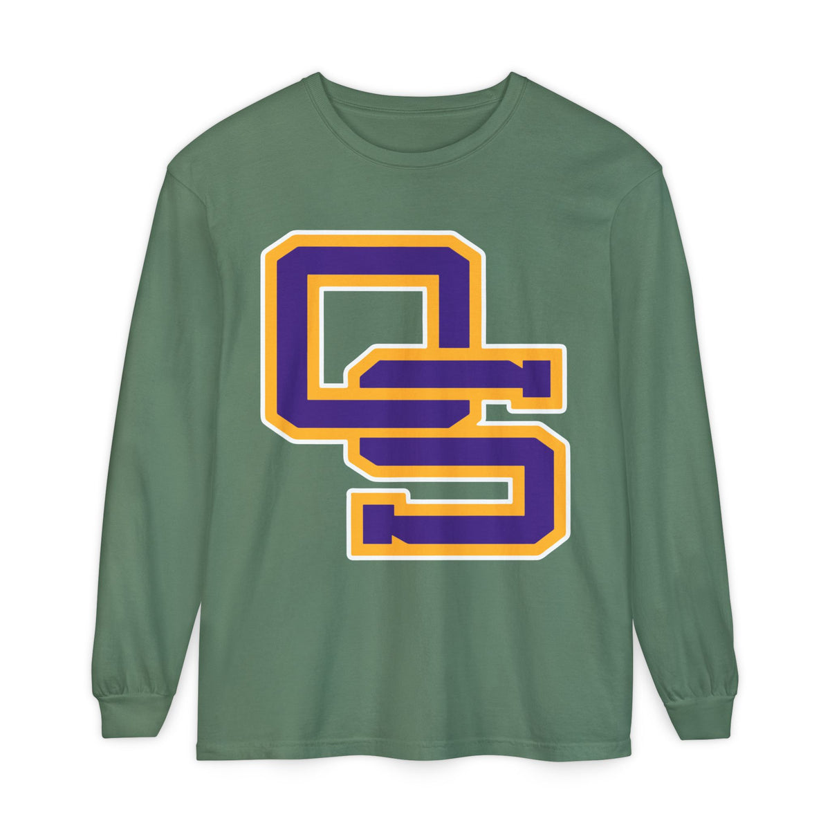 Garment-Dyed Long Sleeve Tee