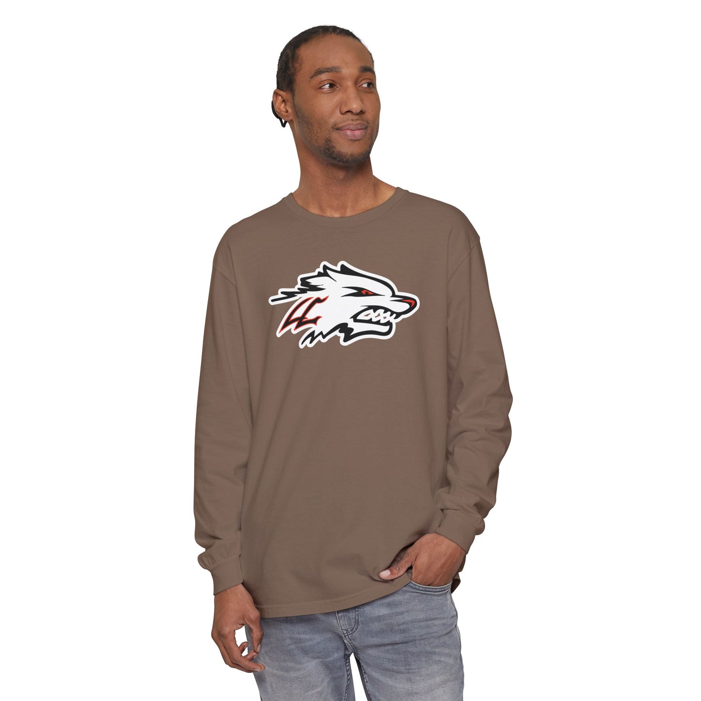 Garment-Dyed Long Sleeve Tee