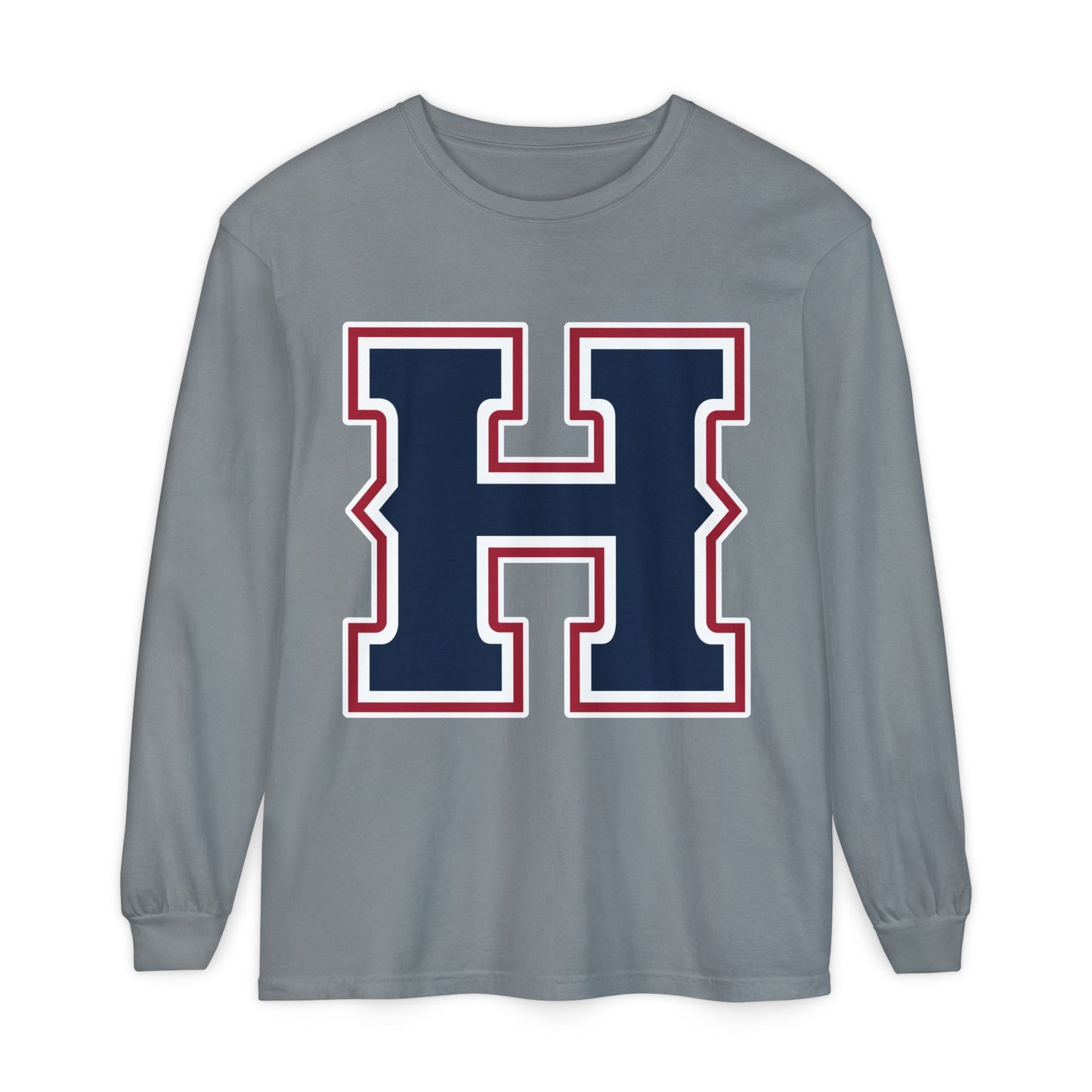 Garment-Dyed Long Sleeve Tee