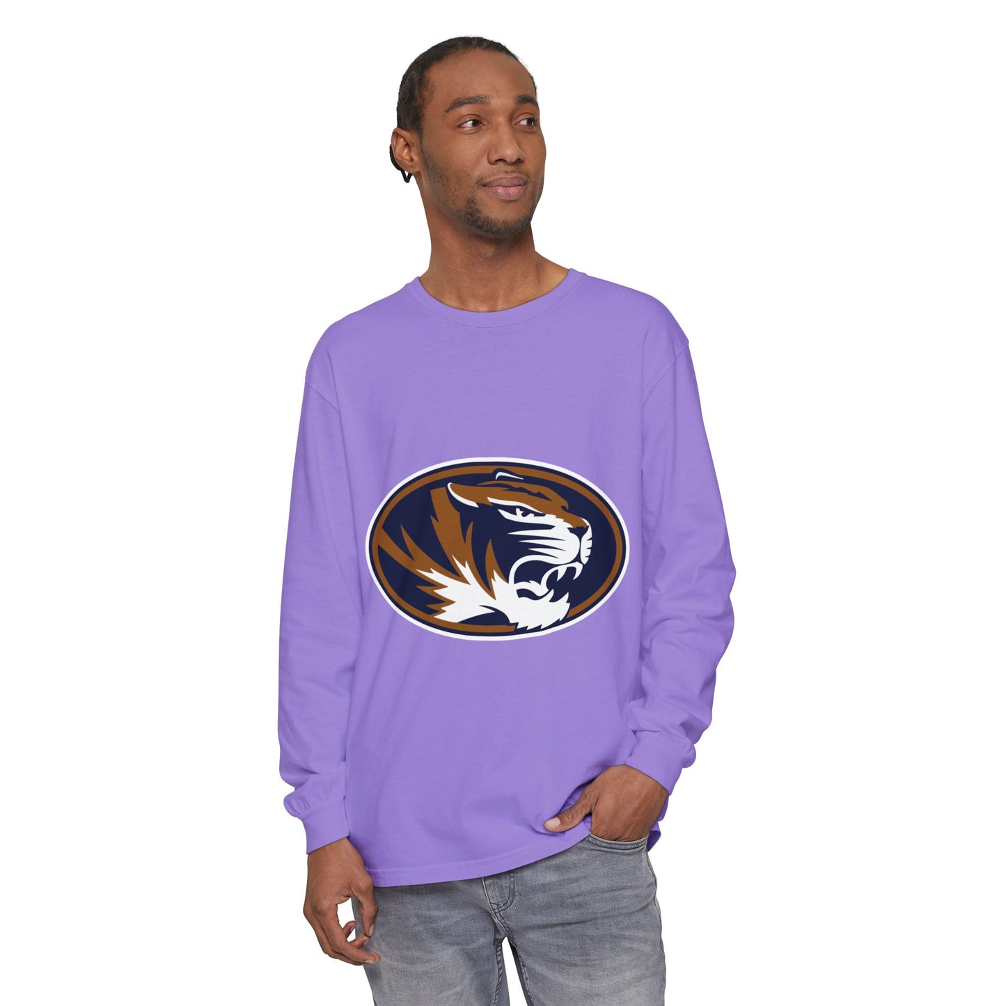 Garment-Dyed Long Sleeve Tee